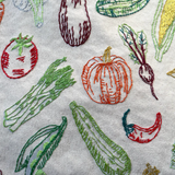 Stitch Your Vegetables Tote Bag