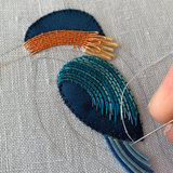 Kingfisher Metalwork Embroidery Kit