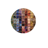Royal School of Needlework Wall of Wool Pocket Mirror