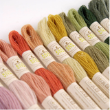 Boxed 30 DMC Eco Vita Organic Wool Threads