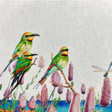 Silk Shading Rainbow Bee Eaters