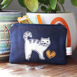 Embroidered Coin Purse