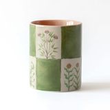 Ceramic Everything Pot - 15th Century Illustrated Herbs