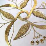 William Morris Inspired Goldwork Embroidery Kit