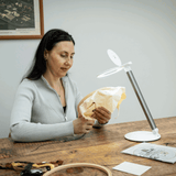 Daylight Company Halo Go 2 Re- Chargeable Table Magnifier