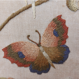 RSN Studio: Little Bird &amp; Butterflies Crewelwork Kit Inspired by RSN Crewelwork Screen