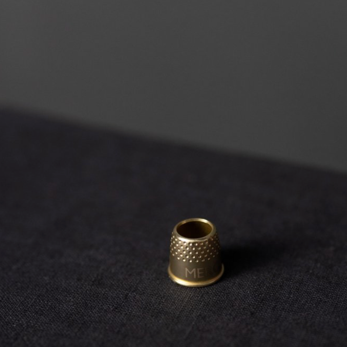 Solid Brass Thimble
