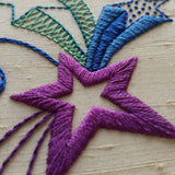 Mindful Embroidery: Beginners Starburst Embroidery Kit