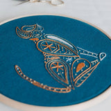 Beginner Cat Embroidery kit