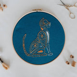 Beginner Cat Embroidery kit