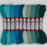 Appletons Water Inspiration Crewel 2 ply range