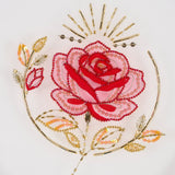 The Embroidered Rose - An Introduction to Luneville Tambour Beading with Axelle Faes-Cortes