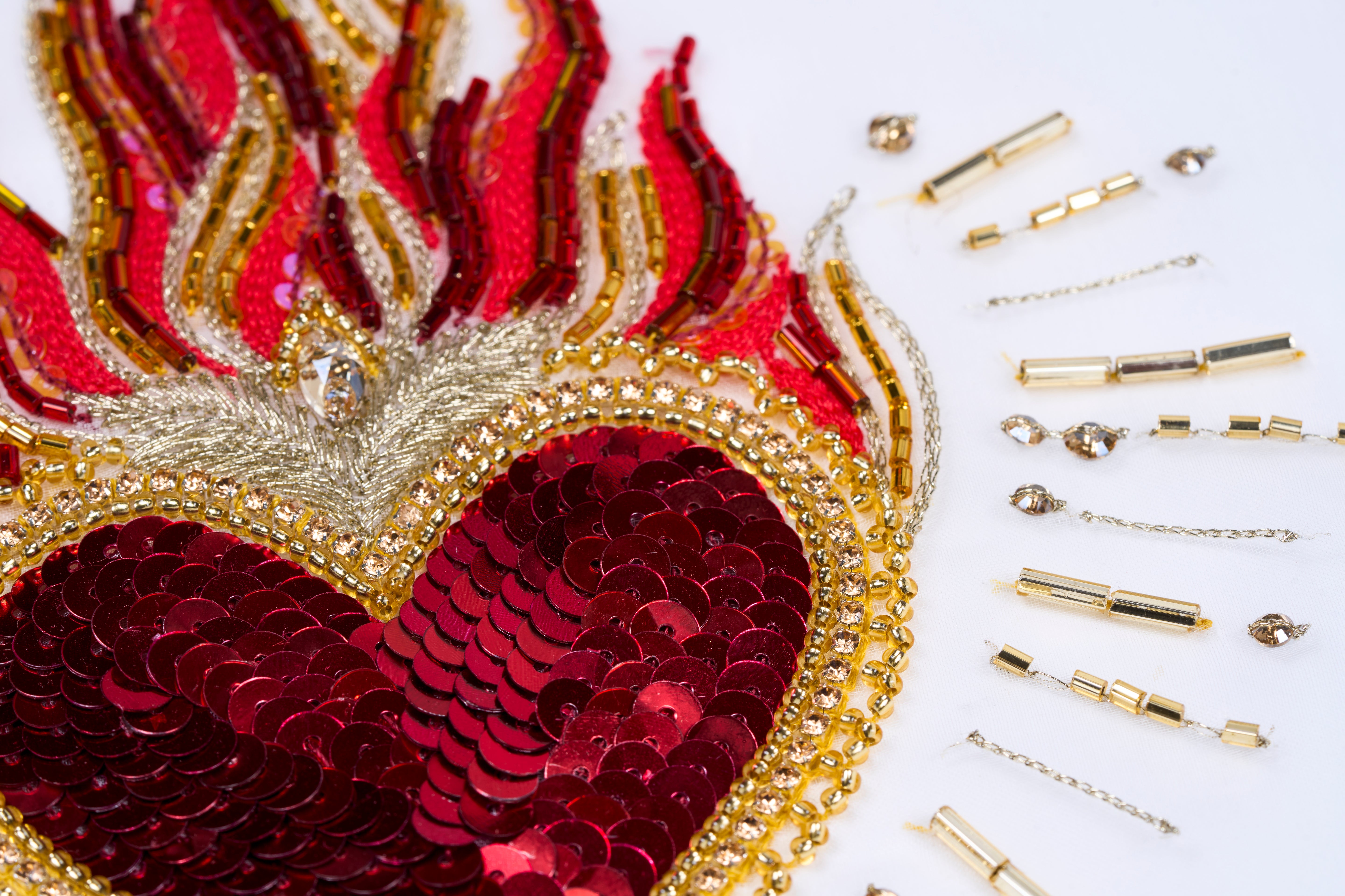 The Radiant Heart - An Introduction to Luneville Tambour Beading with Axelle Faes-Cortes