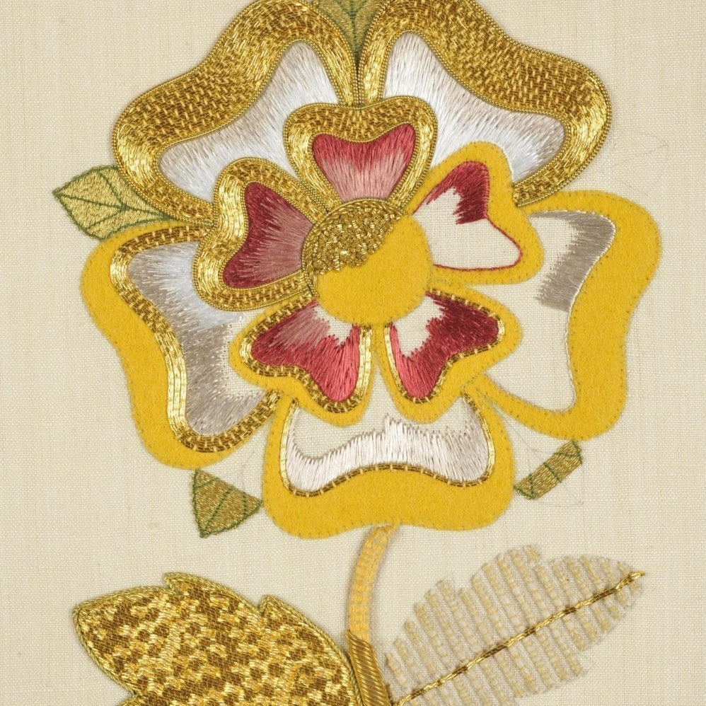 Tudor Rose Greetings Card