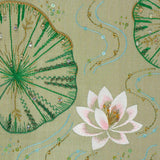 Waterlily in Contemporary Embroidery