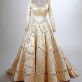 Royal Wedding Dress Embroidery, Buckingham Palace