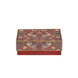 William Morris Red Strawberry Thief Small Chocolate Peppermint Creams Tin