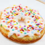 3D Punch Needle Embroidery: Vanilla Sprinkle Donut with Youmeng Liu