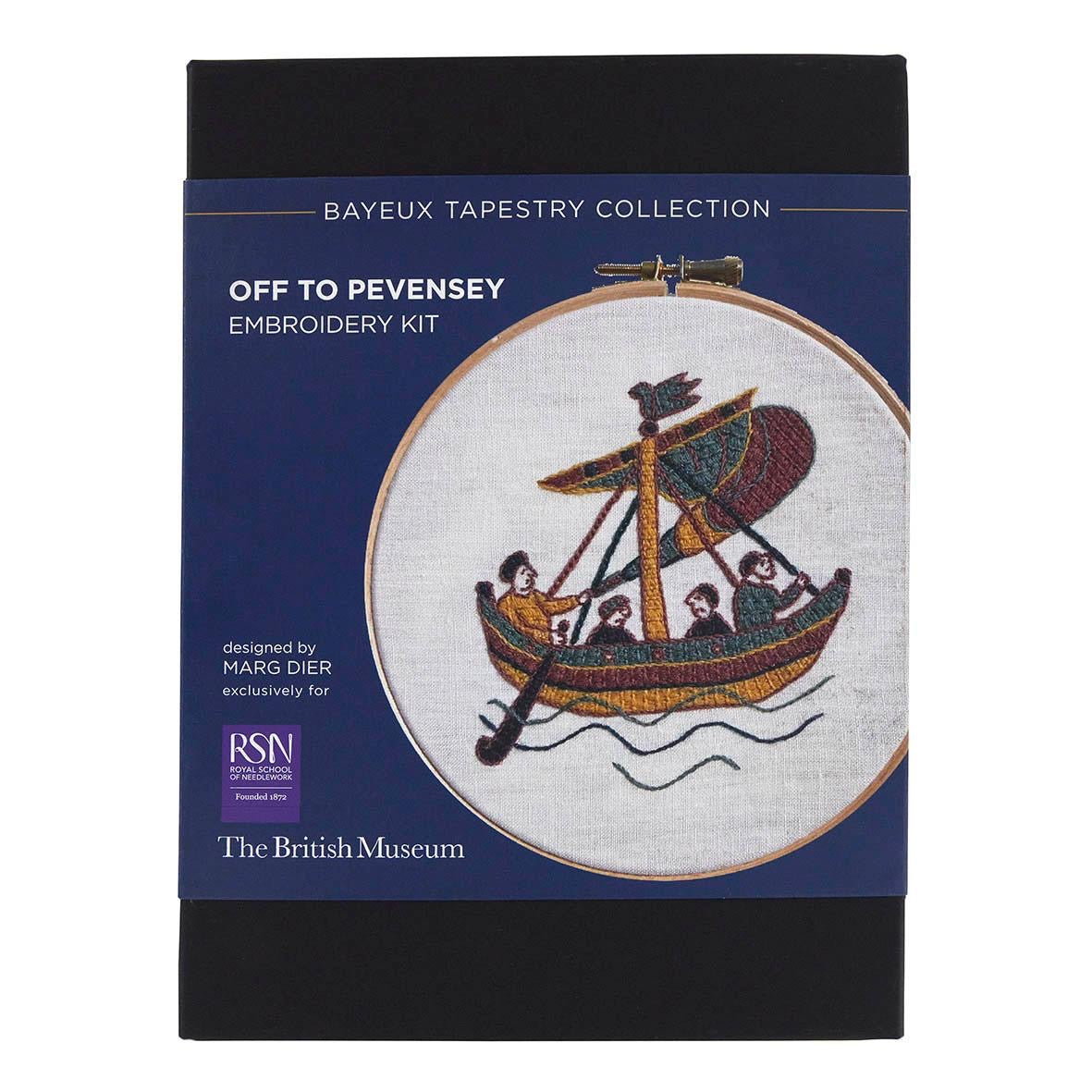 RSN for the British Museum Bayeux Tapestry Collection - Off To Pevensey Embroidery Kit