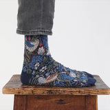 William Morris Strawberry Thief 1883 Socks