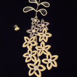 RSN Studio: Delphiniums and Bee Goldwork Kit