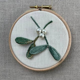 RSN Exclusive Mistletoe Embroidery Kit by Masako Newton