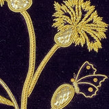RSN Studio: Cornflower Spray Goldwork Embroidery Kit