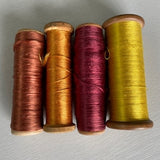 Vintage Wooden Reels of Thread
