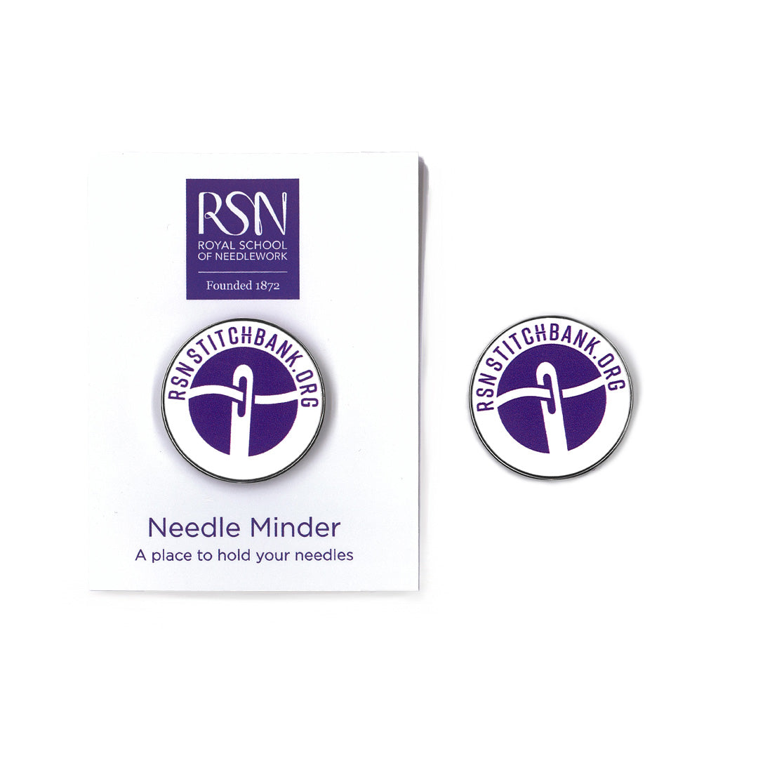 RSN Stitch Bank Logo Enamel Magnetic Needle Minder
