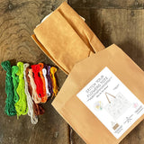 Stitch Your Flowers Tote Bag