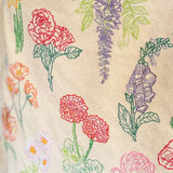 Stitch Your Flowers Tote Bag