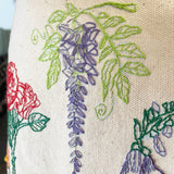Stitch Your Flowers Tote Bag