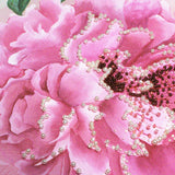 Peony in Silk Painting and Hand Beading with Charlotte Krone