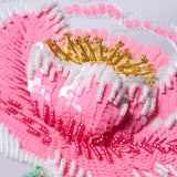Couture Sequinned Peony : Nature Meets Couture