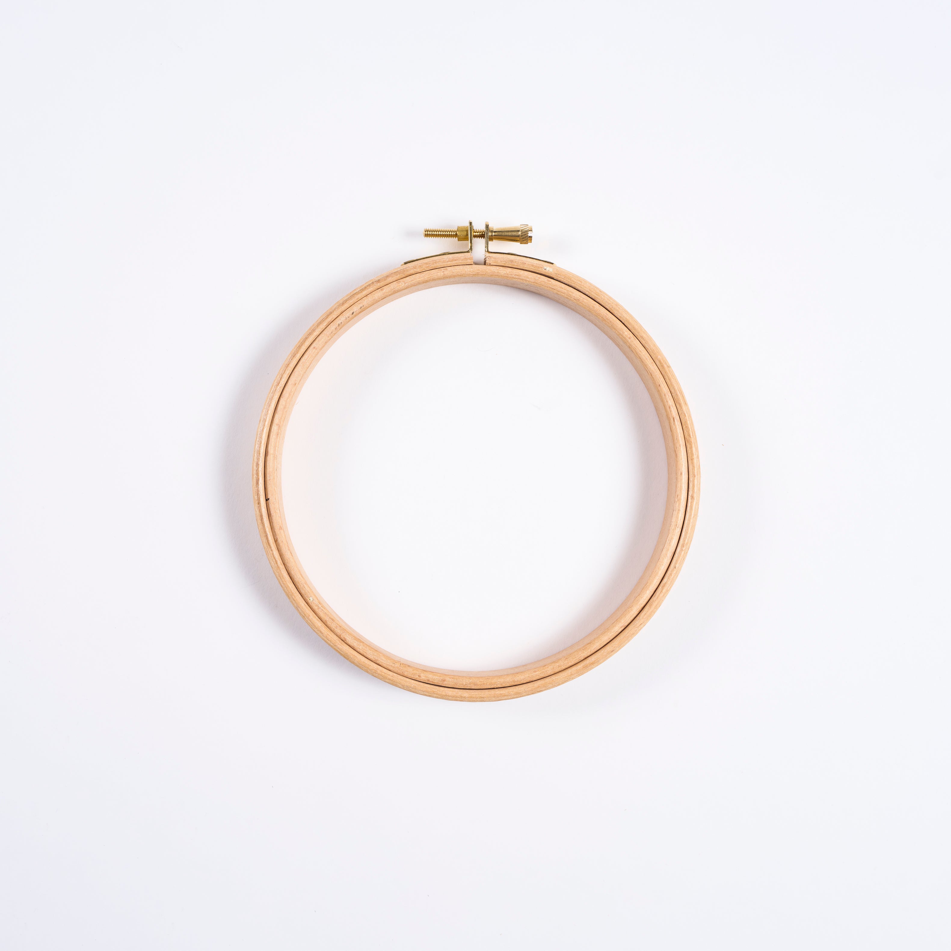 Wooden Embroidery Hoops with Screw