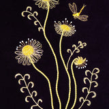 RSN Studio: Pincushion Flower and Dragonfly Goldwork Embroidery Kit