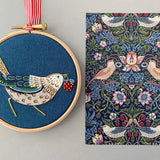 Strawberry Thief Embroidery Kit by Becky Hogg
