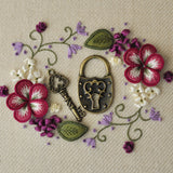 Little Secret Garden Stumpwork Embroidery Kit