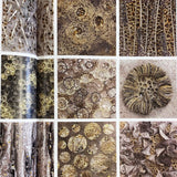 Textures From Nature in Textile Art by Marian Jazmik example page close up
