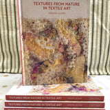 Textures from nature in textile art by Marian Jazmik